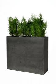 Pflanzkubel Raumteiler Elemento Fiberglas Beton Design Anthrazit Fiberglas Beton Design Raumteiler