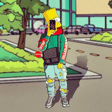 Supreme gucci wallpapers wallpapersafari supreme iphone wallpaper supreme wallpaper hypebeast wallpaper. Iphone Bart Simpson Wallpaper Supreme Novocom Top