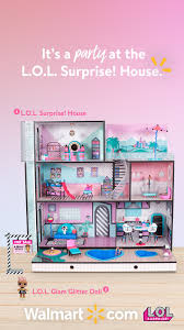 Lol surprise birthday party lol surprise cake lol surprise doll pinterest. L O L Surprise House With 85 Surprises And Made Of Real Wood Walmart Com Lol Dolls Surprise Holiday Crafts Halloween