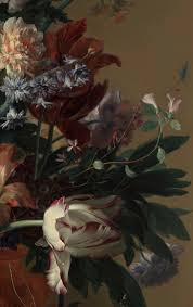 Vase Of Flowers By Dutch Artist Jan Van Huysum Detail Vase Of Flowers By Jan Van Huysum 1722 Kartiny Hudozhniki Illyustracii Cvetov