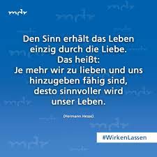 Sinn lies at a height of 185 to 356 m (607 to 1,168 ft) above sea level at the foot of the westerwald range, 3 km (1.9 mi) south of herborn in the dill valley. Mdr Twitterissa Guten Morgen Zum Sonntag Beantworten Wir Die Frage Nach Dem Sinn Des Lebens Mit Einem Hermann Hesse Zitat Wirkenlassen Https T Co Aglxxkenhj