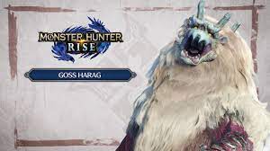 Monster Hunter Rise – Goss Harag Gameplay - YouTube