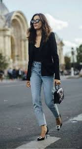 Black Blazer And Jeans Outfit Women How To Wear Blazer With Jeans Street Style 16 Ideas How To Wear Blazers Jeans Street Style Black Blazer With Jeans