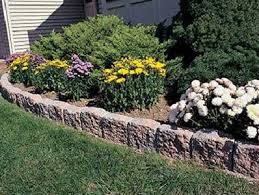 Yard edging stones stones in different shapes, sizes, colors, designs. Borders Edging Norristown Brick Landscape Edging Landscape Edging Stone Outdoor Landscaping
