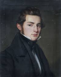 Portrait of a Young Gentleman in Black Frock Coat in Three-Quarter View to  the Right