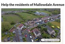 We remain at the scene of a suspected gas explosion on mallowdale avenue, heysham. Aa8xo5jixz 92m
