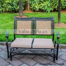 Outdoor glider benches are ideal for any outdoor space including your lawn, backyard, poolside, and garden. Cast Aluminum Chairs Buy Porch Sling Aluminum Loveseat Glider Double Gliader Metal Garden Chair Cast Aluminum Chair On China Suppliers Mobile 142580232