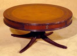 Shop 82 top leather ottoman coffee table and earn cash back all in one place. 36 Leather Top Round Coffee Table Circa 1940s