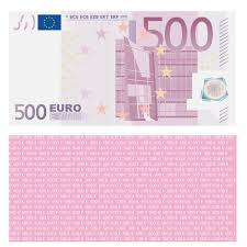 Viele der scheine werden zudem außerhalb des euroraums vermutet. 100x 500 Euro Premium Spielgeld 119 X 60 Mm Geld Banknoten Geldschein Money 75 Ebay