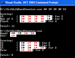 Each player discards one card to the dealer's crib, and the cut and play continues in the usual manner. Cribbage Hand Counting Library Codeproject