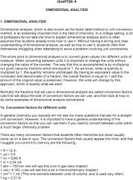 Chapter 4 Dimensional Analysis Pdf