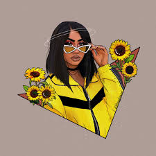 See more ideas about sunflower drawing, sunflower, drawings. Wallpaper Aesthetic Girl Holding Sunflower Drawing Novocom Top