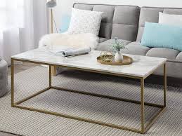 Black And Gold Side Table Uk Coffee Table White Marble Effect With Gold Delano Beliani Co Uk In 2020 Coffee Table Coffee Table Living Room Modern Coffee Table White