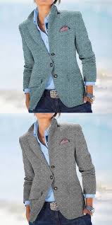 Women Business Jacket In 2020 Womens Business Casual Fashion Fashion Clothes Women