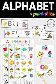 Make learning the abcs fun with these alphabet worksheets, games, activiites, crafts, and printables! Alphabet Printables Playdough To Plato