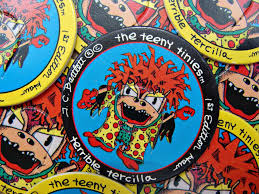 1990s The Teeny Tinies Tm First Edition Haw Terrible Tercilla J C Bartlett Pog Pull Tab Creative Artists Collage Scrapbook Arts And Crafts Projects