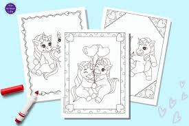 The unicorn is a mythical animal similar to a horse with a long horn on a forehead. 23 Super Cute Free Printable Valentine Unicorn Coloring Pages The Artisan Life