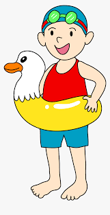 Stack of books clipart 18. Cartoon Kids Swimming Boy Going To The Swimming Pool Clipart Hd Png Download Kindpng