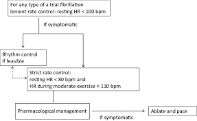 Flow Chart Of Chronic Rate Control Hr Z Heart Rate Beats