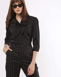 Buy now, pay later with ashro credit. Buy Black Shirts For Women By Fig Online Ajio Com