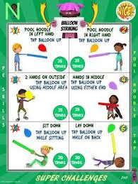 Pe Activity Super Challenge Series Pe Skills Edition Distance Learning Pe Activities Elementary Physical Education Physical Activities For Kids