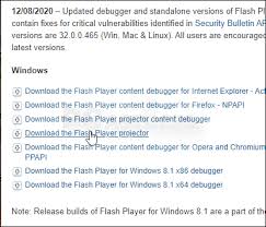 A video tutorial can be followed along adobe does have a flash projector for linux. Pc Astuces Ouvrir Une Application Ou Un Jeu Flash Windows 10