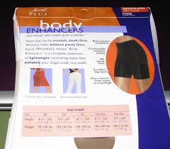 Hanes Mid Thigh Seamless Body Enhancers Nude Firm Control Size One Plus New