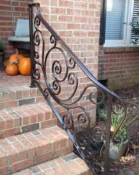Staircase railing design outdoor stair railing interior stair railing wrought iron stair railing balcony railing design stair handrail railing whether for your stairs, balcony or room divider, in wrought iron or aluminum, gainesville ironworks creates custom railing to your specifications. 33 Wrought Iron Railing Ideas For Indoors And Outdoors Digsdigs