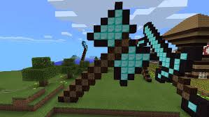 This tutorial is intended to help players who. How To Make A Diamond Axe Minecraft Pixel Art