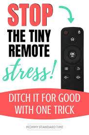 How To Control Your Fire Tv Stick With Your Tv Remote Mommy Standard Time Remote Fire Tv Stick Fire Tv
