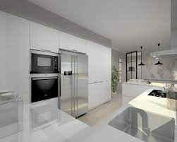 cocina santos modelo line estratificado blanco encimera dalian blanco kuchen mobel kuche kuchen ideen