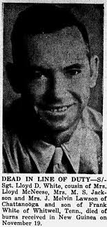 East Tennessee Veterans Memorial Association — White, Lloyd D.