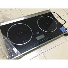 Table sofa chair induction cooker glass lazy susan with base hot pot rims dish rack stove stainless steel glass teapot glasses black iron. Two Zones Built In Digital Induction Cooker Shopee Malaysia