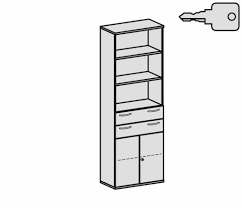 40 cm x 88 cm x 29 cm (b x h x t) • farbe: Aktenschrank 6 Ordnerreihen Mit Schubladen Und Ture 80 Cm Brei