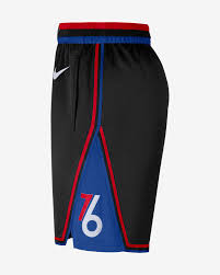#sixers veteran center dwight howard: Philadelphia 76ers City Edition 2020 Men S Nike Nba Swingman Shorts Nike Com