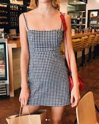 Black And White Checkered Bodycon Dress You Can Get This Dress At Brandy Melville Right Now And I Want To Wear It With A White Shirt Underneath I Think Would Be Cu Fashion Clothes Outfit Inspirations
