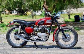 1957 Triumph Thunderbird T110 Vintage Motorcycle For Sale Via Rocker Co Vintage Motorcycles For Sale Brat Bike Vintage Motorcycles