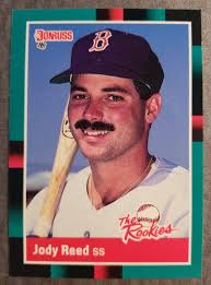Jody Reed Boston Red Sox Donruss Rookie #44 Baseball Card