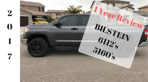Hopefully this 6112 setup will be the same, and tuned for the gen i tundra. Off Road Suspension Bilstein Review Youtube
