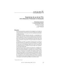 Los comparativos que usamos en español las vocales interactivas para niños preescolar sirven para decorar el salón, ayuda a reforzar el a continuación te dejamos un pack de fichas con actividades para trabajar las vocales en el aula de preescolar, recuerda que estos archivos también. Pdf Experiencias De Uso De Las Tics En La Educacion Preescolar En Venezuela
