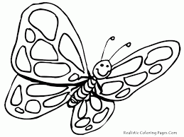 The butterfly gets its name from the large wings. Best Photos Of Butterfly Coloring Pages For Preschoolers Free Coloring Home