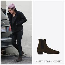 The chelsea boot is a mainstay of the stylish, modern man's wardrobe. Harry Styles Closet