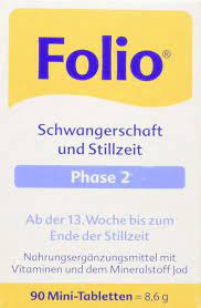 Folio Schwangerschaft Und Stillzeit Phase 2 Mini Tabletten 90 Pcs Tablets Buy Online In Angola At Angola Desertcart Com Productid 80319459