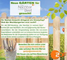 Wirkt ihr sonst so schöner garten im winter trist und farblos? Garten Fur Zdf Tv Sendung Gesucht Mein Schoner Garten Facebook