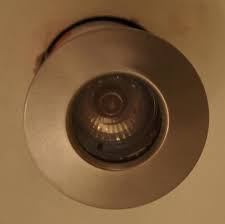 Squeeze the side spring clips to remove the light housing; Changing A Bulb In A Sealed Bathroom Downlight Diynot Forums