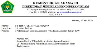 Hanya 4 Mata Pelajaran Ppg Yang Akan Diujikan Pada Tanggal 20 25 Mei 2019