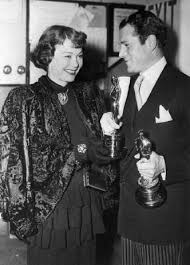 Laurence Olivier And His Oscars For Hamlet Best Actor Best Picture 1948 With Jane Wyman