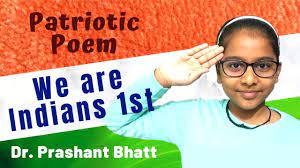 It's spring, glorious spring days are warmer, longer people friendlier time to lay back heave a sigh and await the blooming of the lilacs. Poem On Patriotism We Re Indians 1st English Poem Recitation For Republic Day Independence Day Youtube