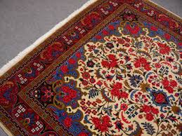 In welchen einrichtungen sind bidjar teppiche besonders geeignet? 08431 Bidjar Teppich Rosenbidjar Sherkat Farsh Handgeknupft Wolle 257 X 154 Cm