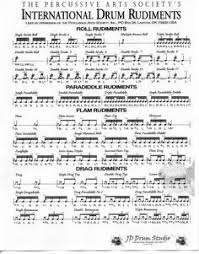 Percussive Arts Societys 40 International Drum Rudiments